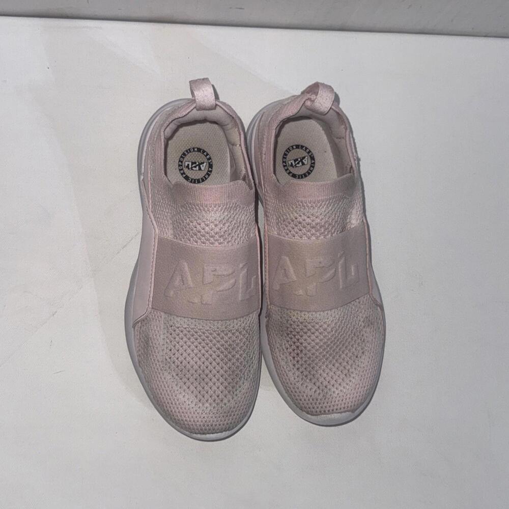 Athletic Propulsion Labs APL Techloom Bliss Size 3 Kids Pink Athletic Sneaker - Picture 7 of 15